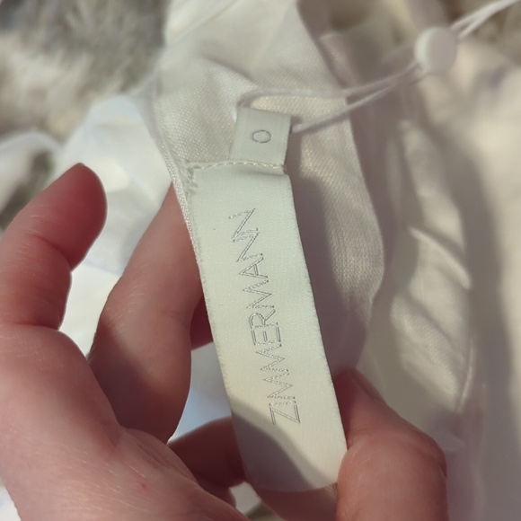 Zimmermann Jeannie Puff-Sleeve Crop Top - Picture 7 of 8